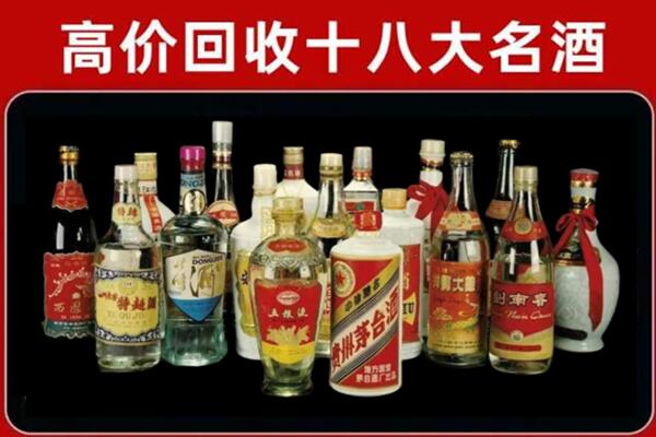 榆中回收铁盖茅台酒